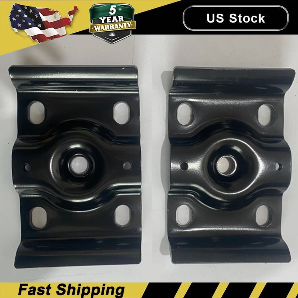 Soporte de placa de perno en U de resorte de eje trasero de 2 piezas para 99-10 Ford F-250 F-350 Super EE. UU. Foto 2 de 4