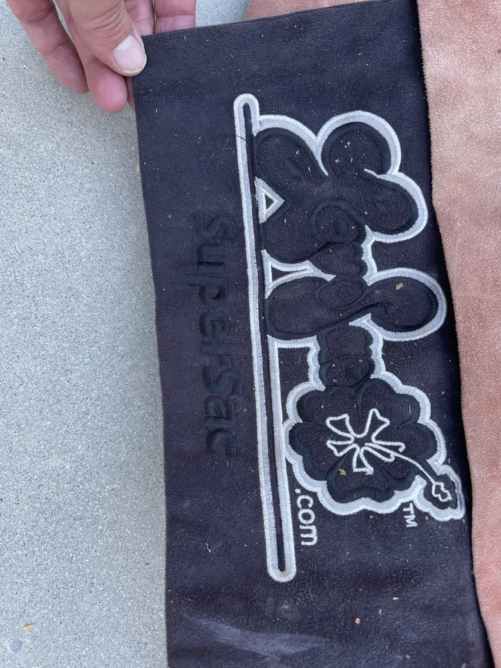 Lovesac Supersac Cover Super Soft Bean Bag Brown Lounge Chair COVER ONLY - Image 2 of 4