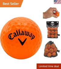 Durable Foam Practice Golf Balls with HEX Dimples - 9 Pack for All Skill Levels