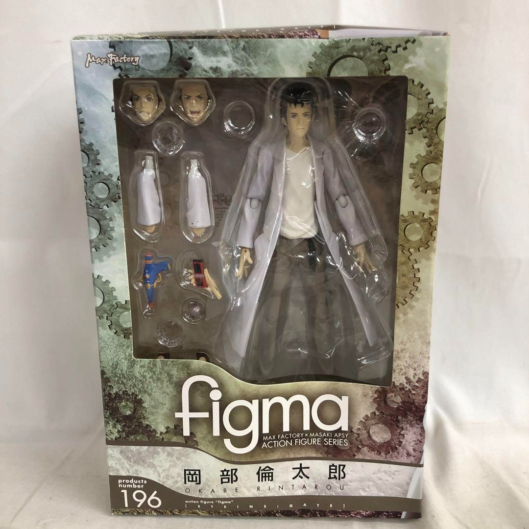 figma 岡部倫太郎 STEINS GATE 196 NEAR MINT figma Steins gate Rintaro Okabe figure #196 painted Max