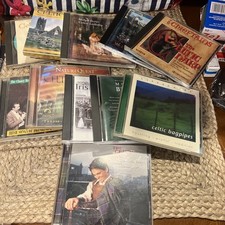 Lot of 11 Authentic Irish Celtic Music CDs Braveheart Bagpipes Quest Chieftains