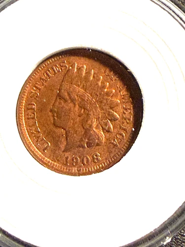 1908 1C RB Indian Cent in very good condition