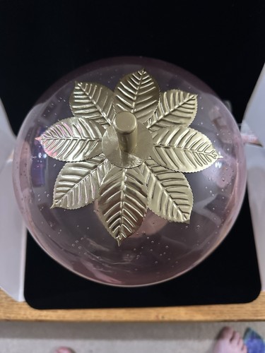 NWT Novogratz Glass Strawberry Lamp - Foto 2 di 4
