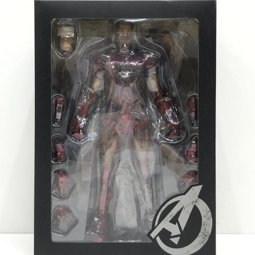 Hot Toys 1/6 Iron Man Mark 7 Battle Damage Ver Figure Japan - Picture 2 of 9
