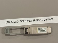 CISCO QSFP-40G-SR-BD 10-2945-02 40GbE 40GBASE-SR MM LC QSFP