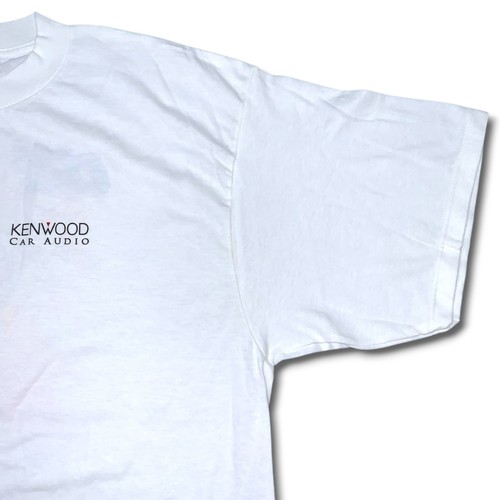 Vintage Tultex Kenwood T-Shirt Herren XL weiß Baumwolle dB Drag Racing Car Audio - Bild 6 von 12