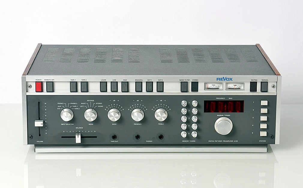 Amplificador Sintonizador FM Digital Revox 720