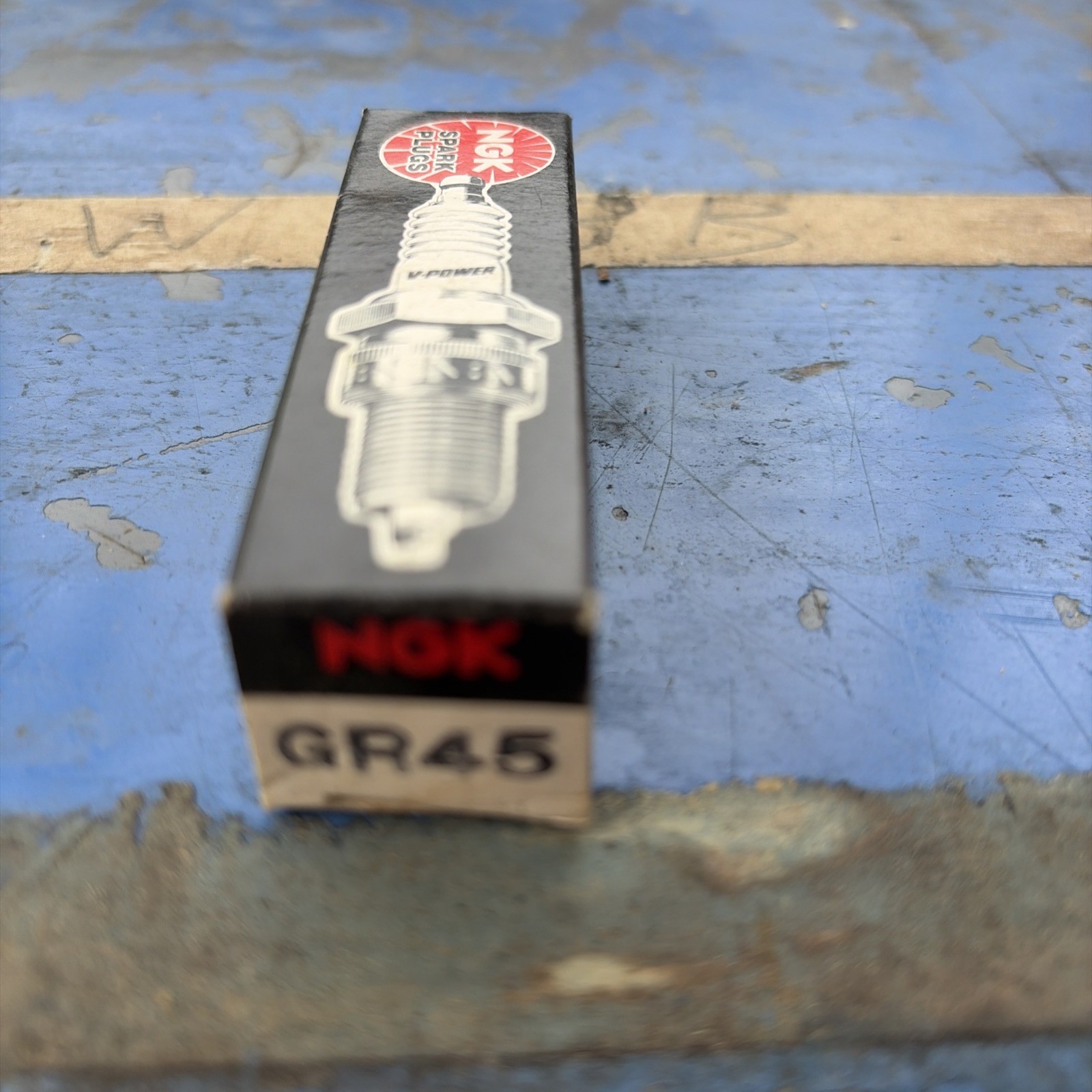 NGK Spark Plug 4268 V Power GR45 14 mm 0.750 in. Flat