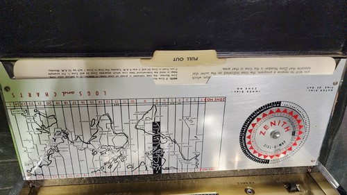 Vintage Zenith Royal 1000-D Trans-Oceanic WaveMagnet Multiband Radio mit Handbuch - Bild 19 von 22