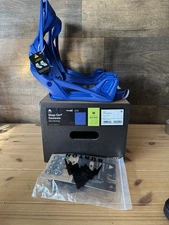 Burton Step On Genesis Reflex Bindings Mens Size Medium US 8.5-10.5 Jake Blue