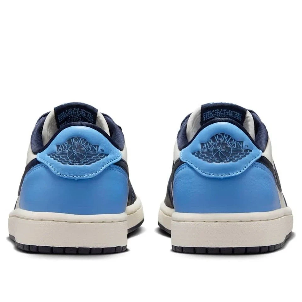 Size 11 - Air Jordan 1 Retro OG Low - Obsidian “UNC” Mens - Image 4 of 4