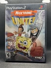 Nicktoons Unite PlayStation 2 PS2 Game Complete THQ Spongebob Jimmy Neutron