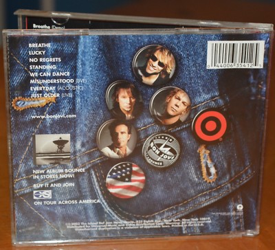 BON JOVI 3 CD COLLECTION: RARE TARGET EXCLUSIVE RED CD, BOUNCE CD