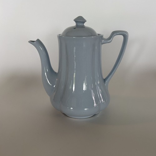 Vintage Johnson Bros GreyDawn Light Blue 6" Teapot, Cups, Creamer/Sugar Bowl - Picture 4 of 9