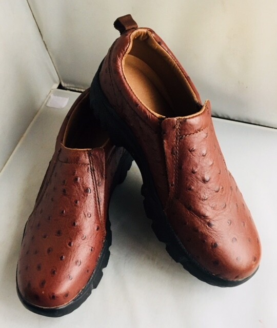 Nuevos Zapatos Avestruz para mujer Roper Avestruz Zapatos Justin botas Marrón Cuero Talla 9 cómodo 4e5073 Nuevos Zapatos Avestruz para mujer Roper Avestruz Zapatos Justin botas Marrón Cuero Talla 9 cómodo 4e5073