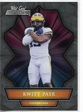 2021 Wild Card Alumination Kwity Paye Card