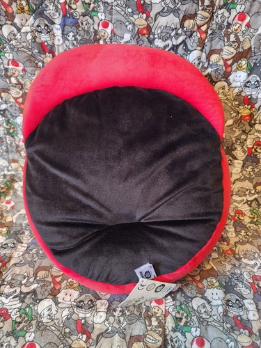 Super Mario Hat Plush Club Mocchi Mocchi Mega Jumbo Nintendo Red Licensed Tomy - Picture 3 of 6