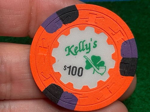 $100———-KELLY’S————ANTIOCH CALIFORNIA CASINO CHIP——————Z-2436 - Bild 2 von 5