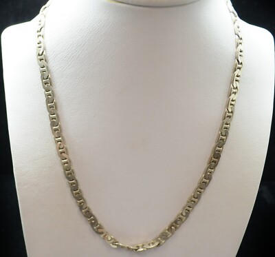 Sterling Silber Schnalle wie Kette Halskette 16,0'' #FMC143