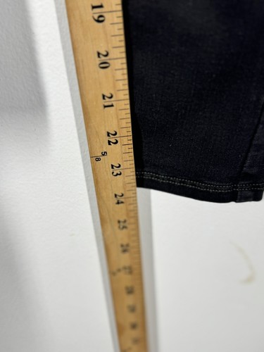 So Girls Skinny Black Denim Adjustable Jeans Pants Size 8 - Picture 5 of 7