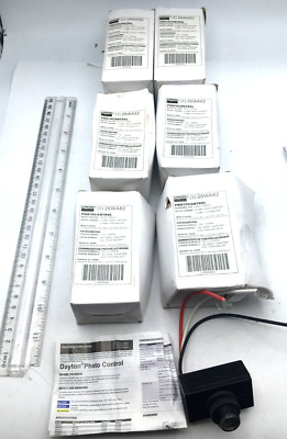 Dayton Lot of 6 Photocontrol, Threaded 26WA82 NIB