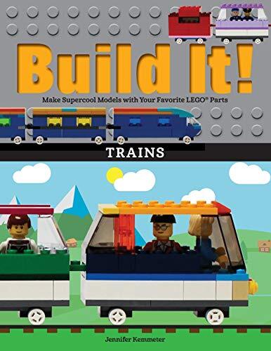 Jennifer Kemmeter Unisex Multicolor Build It Trains : Make Supercool Models With Your Favorite Lego® - Image 3