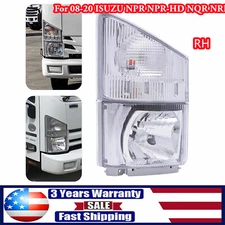 Headlight and Corner Lamp For ISUZU NPR NPR-HD NQR NRR 2008-2020 Right Side RH