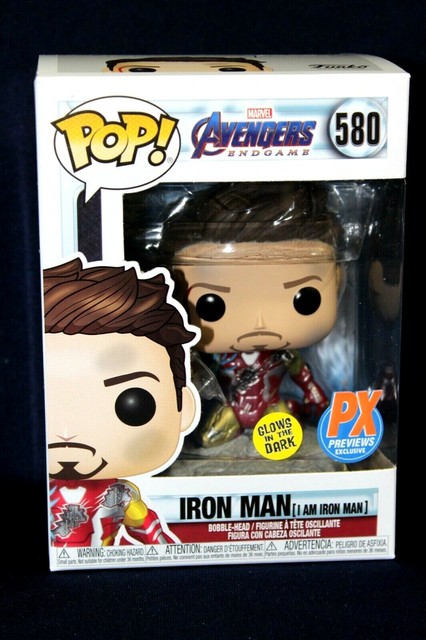 i am iron man figure pop