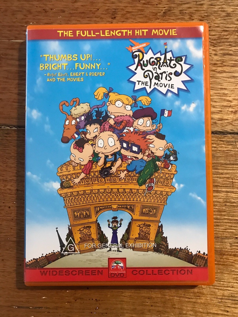 Rugrats In Paris DVD The Movie The Full Lenght Hit Movie