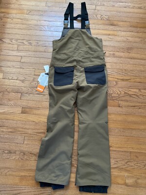 Men's ThirtyTwo 32 Snowboard Ski Snow Bib Pants- Basement