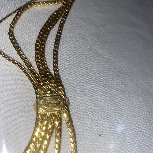 Christian Dior Gold Chain Belt Necklace Small/ 30 Authentic & Rare Vintage - Picture 6 of 7