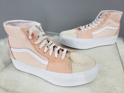 VANS Sk8-Hi Tapered Sneaker Platform Color Block Peach Casual Women  VN0A5JMKB0D