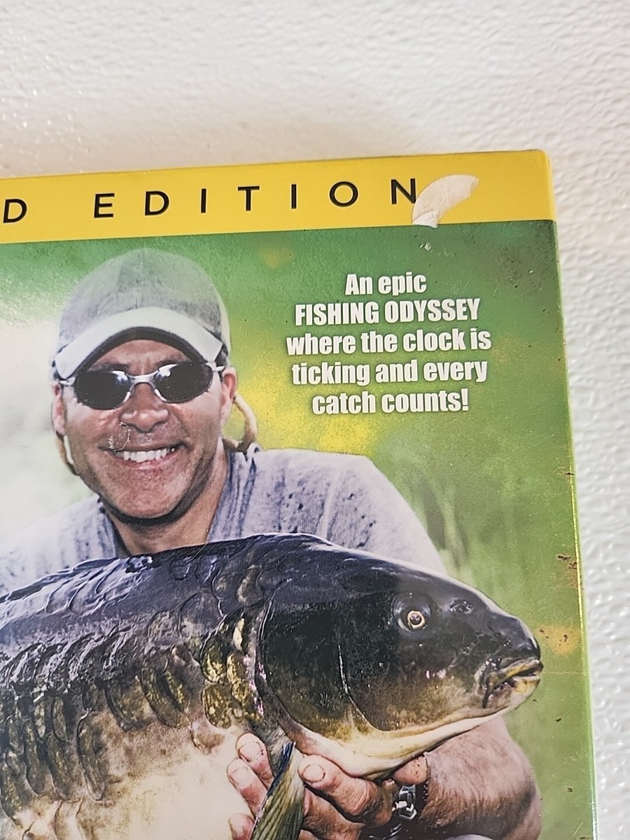 THE GREATER ROD RACE FISHING 4 DVD BOX SET LIMITED EDITION REGION