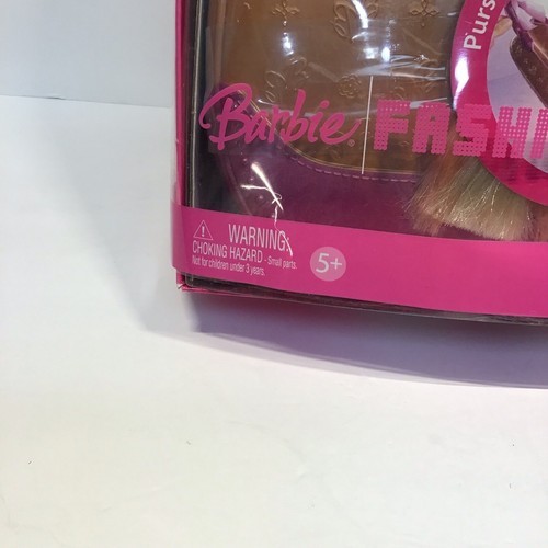 Barbie Fashion Fever Stylin Purse Fashion Doll Styling Head Play Set HTF - Picture 5 of 6