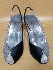 Charles Jourdan Paris Made in France Peep Toe Slingback Pumps Heels Size 5