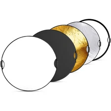 Neewer RF-110II 5 in 1 Collapsible 110cm Light Reflector with Handle Grip