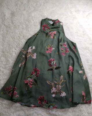 green emerald velvet dress Vivre Mini Dress | Green Floral | Womens main image 1