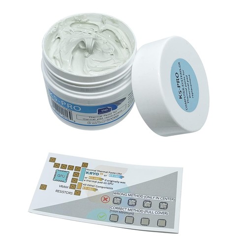 K5 PRO 110g Pasta termica viscosa per sostituzione del pad termico Mastice, CSGR - Zdjęcie 4 z 9
