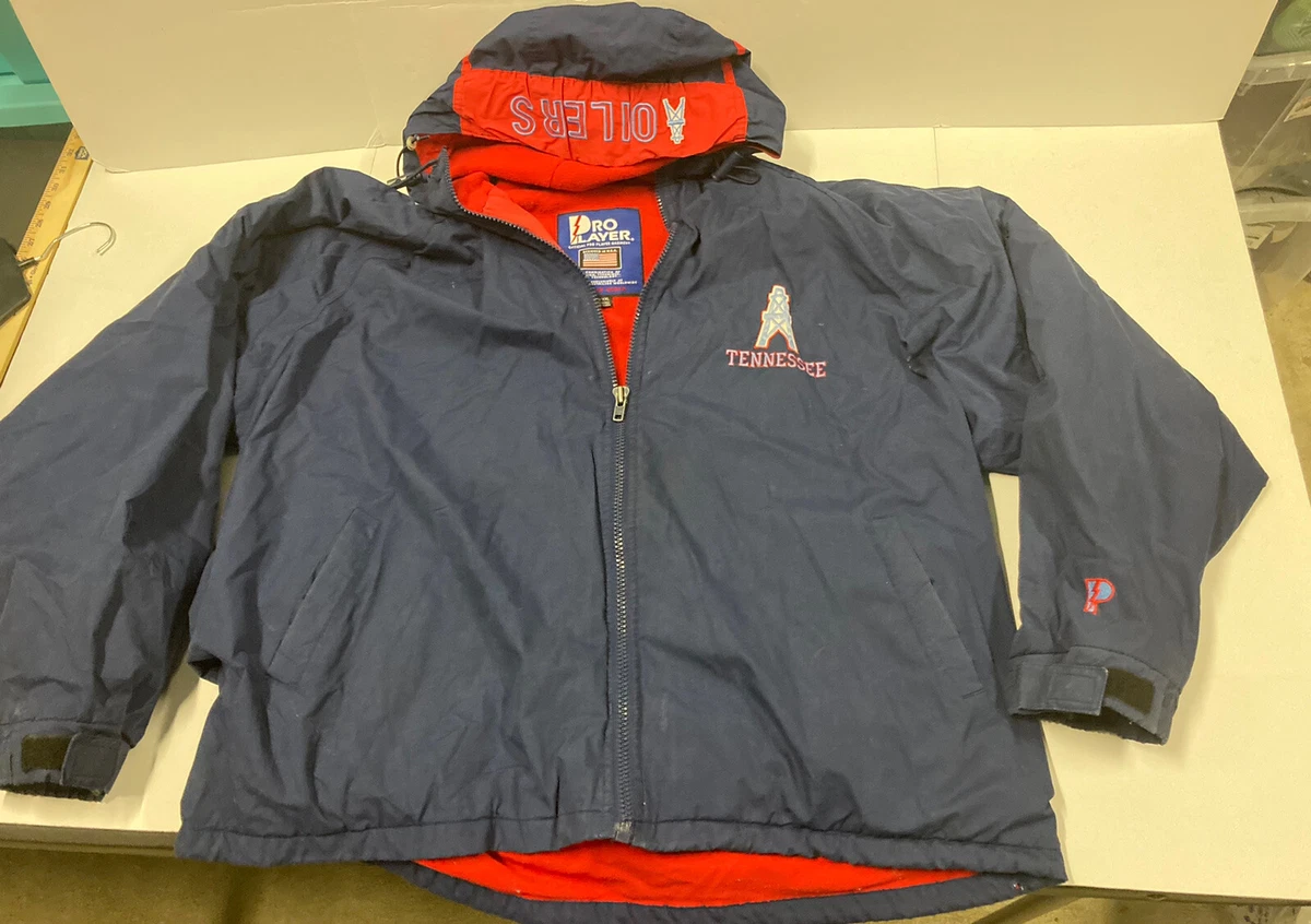 Rare Vintage Houston / Tennessee Oilers rain jacket www
