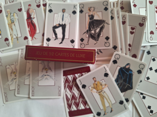 PARFUMS GIANNI VERSACE JEU DE 52 CARTES DE LUXE CARTE POKER BRIDGE JOLLY PROFUMO - Picture 2 of 3