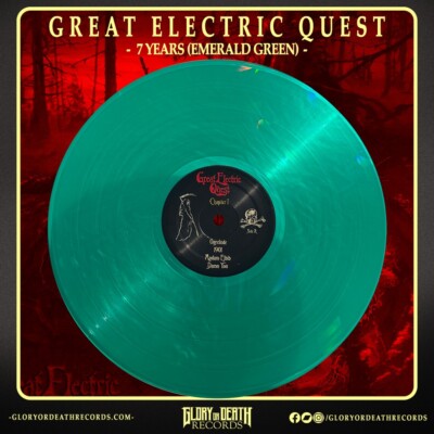 Great Electric Quest - Chapter I Holographic A-Side Green Vinyl 2nd Pressing EDT