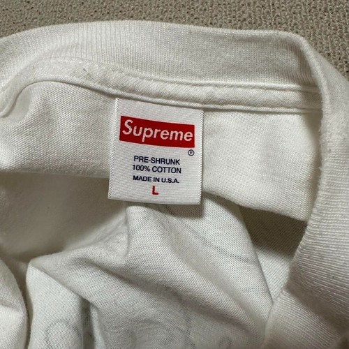 Supreme FW18 GZA Liquid Swords Cover White T-Shirt Tee Large L - Picture 4 of 7