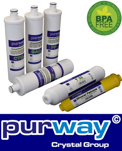 PUR Booster Quick 7 Stadi 600 GPD Impianto ad osmosi + SET FILTRI DI RICAMBIO - Foto 9 di 9