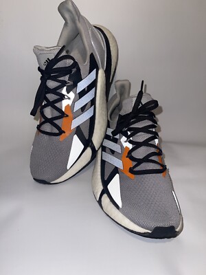 HAPPY  Adidas X9000L4 Boost Running Sneakers Shoes Grey Metallic