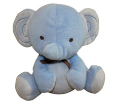 Fisher Price Elephant Plush Stuffed Animal Baby Infant Boys Toy Lovey Small 6"