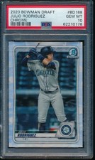 Julio Rodriguez [Chrome Refractor] #BD-188 Prices | 2020 Bowman