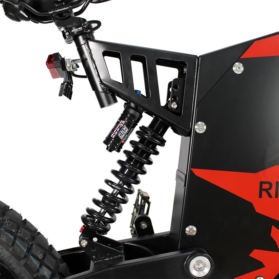 72V 8000 150A FC-1 Stealth Bomber Elektrofahrrad Motorradsitz - Bild 4 von 4