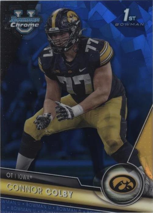 2023 Bowman University Chrome Sapphire Edition Connor Colby #7 - 1 of 2