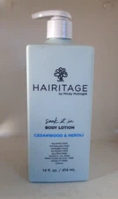 Hairitage Body Lotion CEDARWOOD & NEROLI Vegan Sulfate Free 14fl oz