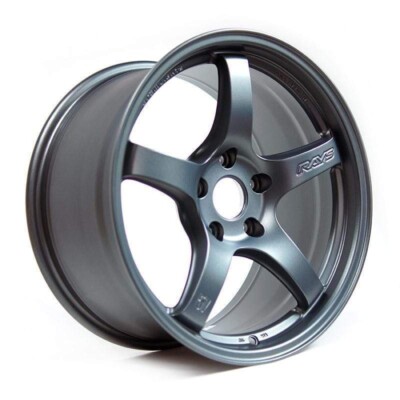 Rays Gram Lights 57CR 19x10.5 +35 5x112 Gun Blue Wheel